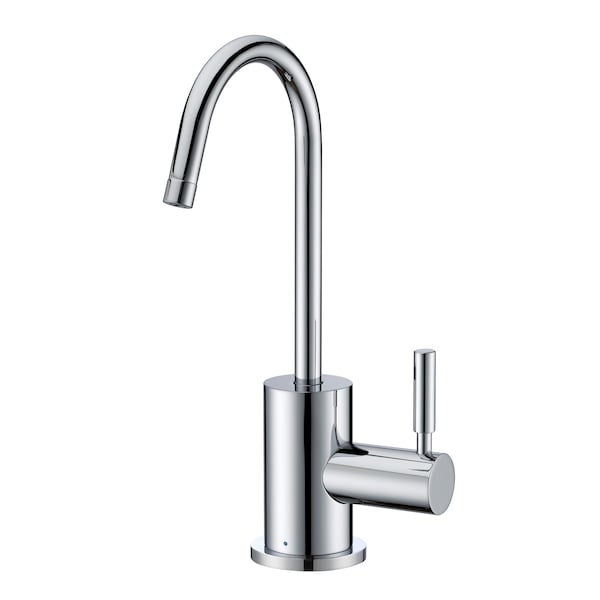 Whitehaus Point Of Use Cold Water Drinking Faucet W/ Gooseneck Swivel Spout, Chrm WHFH-C1010-C - main